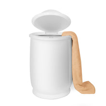 Load image into Gallery viewer, Luxury Bucket Towel Warmers, Large Towel Warmers For The Bathroom, Fits Up To 2 Oversized Towels - White