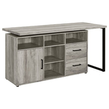 Load image into Gallery viewer, Corrado - L-Shape Office Desk With Storage - Gray