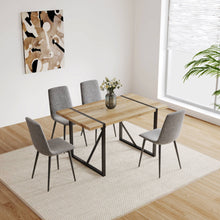 Load image into Gallery viewer, Modern Upholstered Dining Chairs With Cushion Seat And Sturdy Legs (Set of 4)