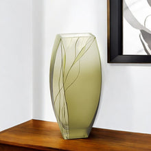 Load image into Gallery viewer, Abstract Free Table Vase - Green
