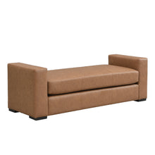 Load image into Gallery viewer, Ottoman With Unique Armrest Design For Living Spaces