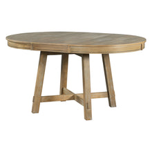 Load image into Gallery viewer, Gia - Round Extendable Dining Table With 16" Leaf Wood