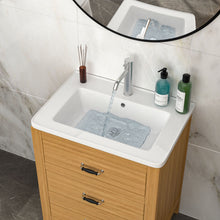 Load image into Gallery viewer, Rectangular Single Vanity Top With 1 Faucet Hole And Overflow, 28 X 19" - White