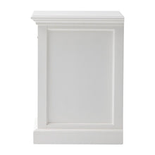 Load image into Gallery viewer, Classic Nightstand With Dividers - White