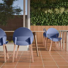 Load image into Gallery viewer, 4 Piece Set Of Single Chairs With A Design Combining Modern And Traditional Elements