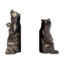 Load image into Gallery viewer, Bear Decorative Bookends (Set of 2) - Gray