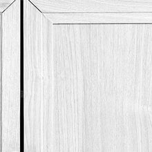 Load image into Gallery viewer, Wood Corner Paneled Accent Cabinet With Two Doors - White