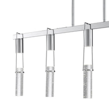 Load image into Gallery viewer, Five Light Metal Dimmable Smart Enabled Chandelier With Shades - Clear / Silver