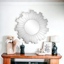 Load image into Gallery viewer, 30" Sunburst Framed Accent Mirror - Clear