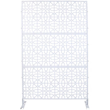 Load image into Gallery viewer, Outdoor & Indoor Metal Freestanding Decorative Privacy Screen