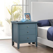 Load image into Gallery viewer, 3 Drawer Nightstand & Dove Tailed Drawers