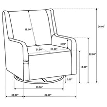 Load image into Gallery viewer, Omari - Swivel Glider Chair