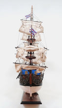 Load image into Gallery viewer, 1700 Goto Predestination Hand Painted Decorative Boat - Blue / Brown