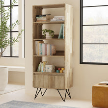 Load image into Gallery viewer, Hunter - Tall Bookcase - Natural
