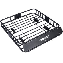 Load image into Gallery viewer, Motoring Rooftop Cargo Carrier Basket Steel, Universal Fit Roof Rack