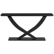 Load image into Gallery viewer, Console Table With Cross Leg Base And Reinforced Support Plate