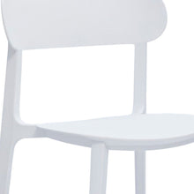 Load image into Gallery viewer, Heavy Duty Plastic Dining Room Side Chairs (Set of 4) - White