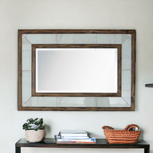 Load image into Gallery viewer, 32" Framed Accent Mirror - Brown