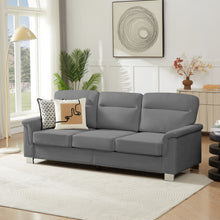 Load image into Gallery viewer, 3 Seater Elegant Stationary Sofa