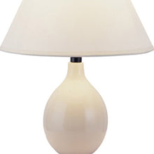 Load image into Gallery viewer, Contempo Bulb Ceramic Table Lamp - Beige