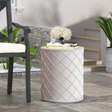 Load image into Gallery viewer, End Table, Outdoor - Antique White