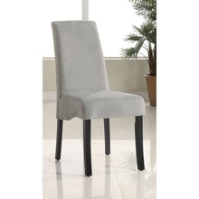 Load image into Gallery viewer, Upholstered Dining Chair Soft Padded Seat And Flared Back Design (Set of 2) - Gray