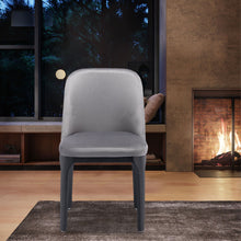 Load image into Gallery viewer, Upholstered Velvet Dining Side Chair - Gray