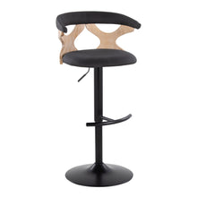 Load image into Gallery viewer, Gardenia - Contemporary Adjustable Barstool & Swivel With Rounded T Footrest (Set of 2)