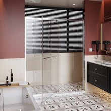 Load image into Gallery viewer, Pivot Shower Door With Handle, 1 / 4" Thick - Chrome