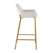 Load image into Gallery viewer, Daniella - Contemporary / Glam Fixed Height Bar Stool (Set of 2)