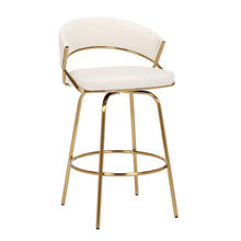Load image into Gallery viewer, Jie - Glam Fixed Height Counter Stool (Set of 2)