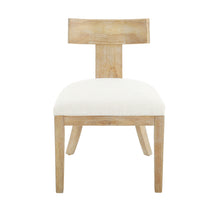 Load image into Gallery viewer, Contemporary Fabric Upholstered Side Dining Chairs Set With Curved Back