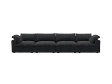 Load image into Gallery viewer, 160" Blend Modular Sofa - Black