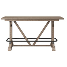Load image into Gallery viewer, Bar Height Trestle Table - Brown