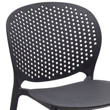 Load image into Gallery viewer, Heavy Duty Plastic Dining Side Chairs (Set of 4) - Gray