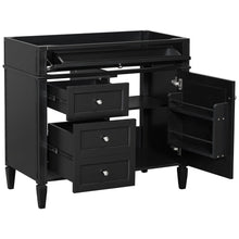 Load image into Gallery viewer, Bathroom Vanity With 2 Drawers And Tip-Out Drawer, Storage Cabinet