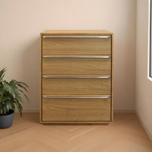 Load image into Gallery viewer, Solid Wood 4 Drawer Dresser - Natural