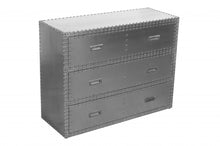 Load image into Gallery viewer, Three Drawer Dresser - Silver Gray
