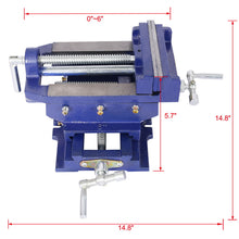 Load image into Gallery viewer, Industrial Quality Cross Slide Vise, Drill Press Metal Milling 2 Way X - Y