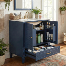Load image into Gallery viewer, Bathroom Vanity With Sink, Soft Closing Door, Multi Functional Storage