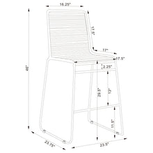 Load image into Gallery viewer, Jerome - Bar Chair (Set of 2) - Charcoal