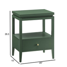 Load image into Gallery viewer, Olana -1 Drawer Nightstand With Floating Top Design