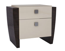 Load image into Gallery viewer, Refined High Gloss Nightstand - Beige