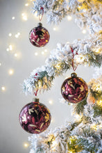 Load image into Gallery viewer, Christmas Ball Glass Decorative Hanging Ball Christmas Tree Ornaments, For Holiday Party Decorations