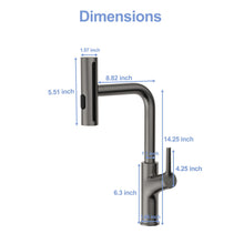 Load image into Gallery viewer, 360° Pull Down Kitchen Faucet With 4 Spray Modes