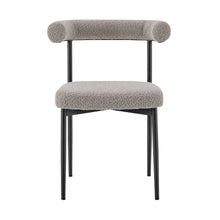 Load image into Gallery viewer, Polyester Open Back Dining Side Chairs (Set of 2) - Gray