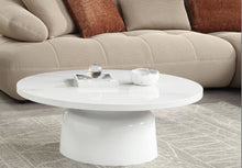 Load image into Gallery viewer, Zaid - Engineering Marble High Gloss Table