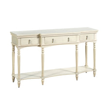 Load image into Gallery viewer, Retro Console Table With 3 Soft Close Drawers