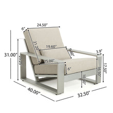 Load image into Gallery viewer, La Plata - Outdoor And Indoor Lounge Chair