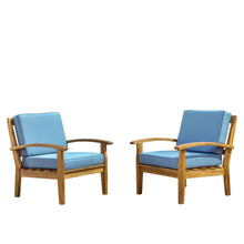 Load image into Gallery viewer, Shynel - Outdoor Seating Group With Cushions 4 Person Comfortable Design - Teak